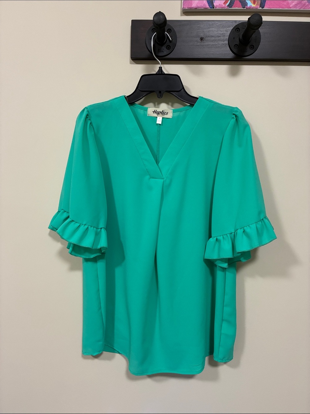 Haptics short sleeve top medium